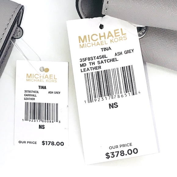 2PCS Michael Kors Tina Medium Satchel Wallet Set - Picture 8 of 8